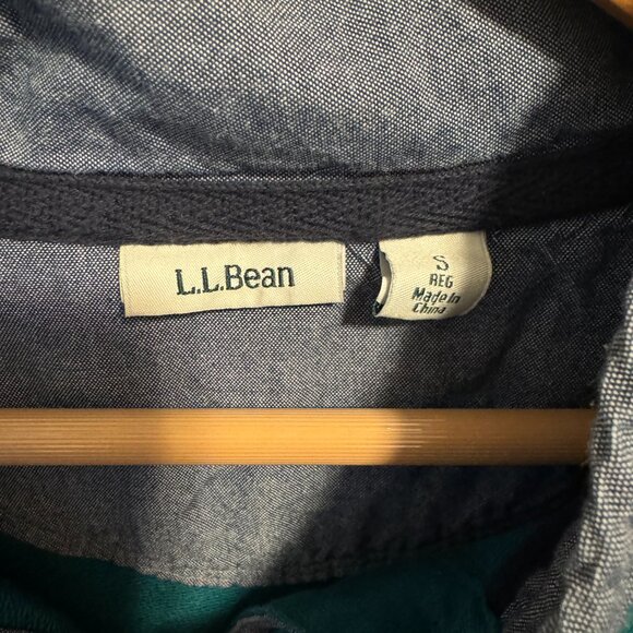 L.L. Bean Women's Striped Rugby Shirt, Size M - Picture 4 of 4